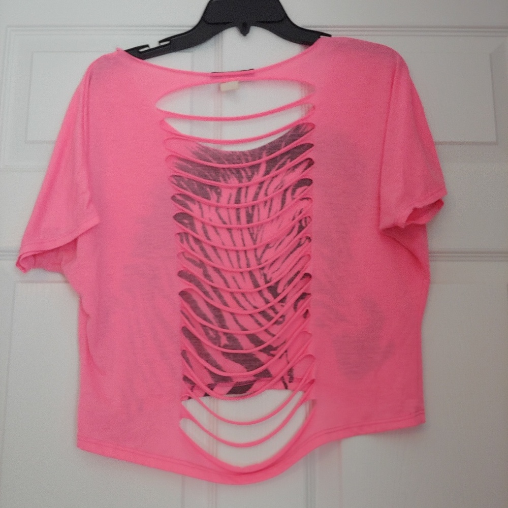 Zebra crop top - Picture 2 of 2